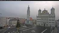 Archived image Webcam Rathausplatz in Augsburg, Bavaria 07:00