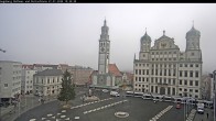 Archived image Webcam Rathausplatz in Augsburg, Bavaria 09:00