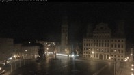 Archiv Foto Webcam Augsburger Rathausplatz und Perlachturm 23:00