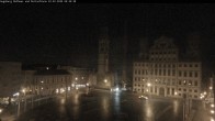 Archiv Foto Webcam Augsburger Rathausplatz und Perlachturm 03:00