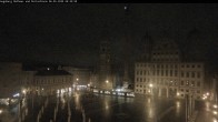 Archiv Foto Webcam Augsburger Rathausplatz und Perlachturm 03:00