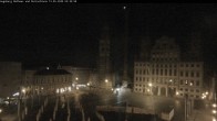 Archiv Foto Webcam Augsburger Rathausplatz und Perlachturm 01:00