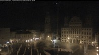 Archiv Foto Webcam Augsburger Rathausplatz und Perlachturm 01:00