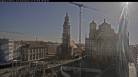 Archiv Foto Webcam Augsburger Rathausplatz und Perlachturm 07:00