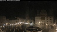 Archived image Webcam Rathausplatz in Augsburg, Bavaria 23:00