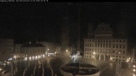 Archived image Webcam Rathausplatz in Augsburg, Bavaria 01:00