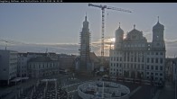 Archived image Webcam Rathausplatz in Augsburg, Bavaria 05:00