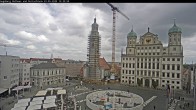 Archived image Webcam Rathausplatz in Augsburg, Bavaria 11:00