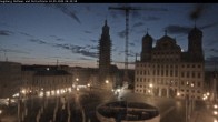 Archiv Foto Webcam Augsburger Rathausplatz und Perlachturm 03:00
