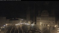 Archiv Foto Webcam Augsburger Rathausplatz und Perlachturm 23:00