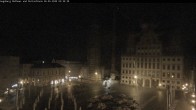 Archiv Foto Webcam Augsburger Rathausplatz und Perlachturm 01:00