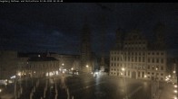 Archiv Foto Webcam Augsburger Rathausplatz und Perlachturm 03:00