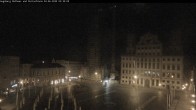 Archiv Foto Webcam Augsburger Rathausplatz und Perlachturm 01:00
