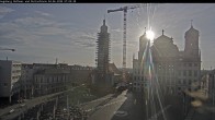 Archived image Webcam Rathausplatz in Augsburg, Bavaria 06:00