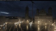 Archiv Foto Webcam Augsburger Rathausplatz und Perlachturm 03:00