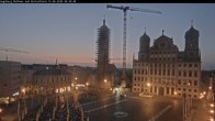 Archiv Foto Webcam Augsburger Rathausplatz und Perlachturm 03:00
