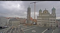 Archived image Webcam Rathausplatz in Augsburg, Bavaria 07:00