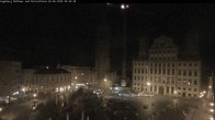 Archiv Foto Webcam Augsburger Rathausplatz und Perlachturm 23:00