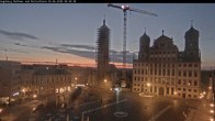 Archiv Foto Webcam Augsburger Rathausplatz und Perlachturm 03:00