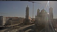 Archiv Foto Webcam Augsburger Rathausplatz und Perlachturm 07:00