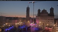 Archived image Webcam Rathausplatz in Augsburg, Bavaria 03:00