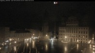 Archiv Foto Webcam Augsburger Rathausplatz und Perlachturm 23:00