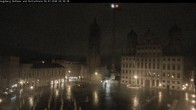 Archiv Foto Webcam Augsburger Rathausplatz und Perlachturm 01:00