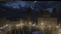 Archiv Foto Webcam Augsburger Rathausplatz und Perlachturm 03:00