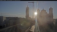 Archiv Foto Webcam Augsburger Rathausplatz und Perlachturm 05:00