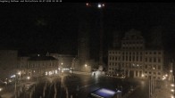 Archiv Foto Webcam Augsburger Rathausplatz und Perlachturm 01:00