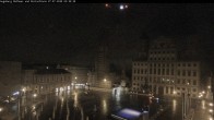 Archiv Foto Webcam Augsburger Rathausplatz und Perlachturm 01:00