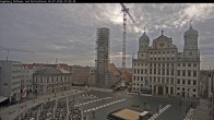 Archiv Foto Webcam Augsburger Rathausplatz und Perlachturm 06:00