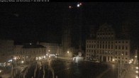 Archiv Foto Webcam Augsburger Rathausplatz und Perlachturm 23:00