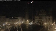 Archiv Foto Webcam Augsburger Rathausplatz und Perlachturm 03:00