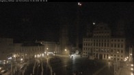 Archiv Foto Webcam Augsburger Rathausplatz und Perlachturm 23:00