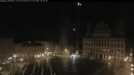 Archiv Foto Webcam Augsburger Rathausplatz und Perlachturm 01:00