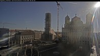 Archiv Foto Webcam Augsburger Rathausplatz und Perlachturm 07:00