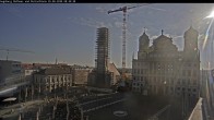 Archiv Foto Webcam Augsburger Rathausplatz und Perlachturm 07:00