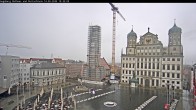 Archived image Webcam Rathausplatz in Augsburg, Bavaria 09:00
