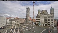 Archived image Webcam Rathausplatz in Augsburg, Bavaria 11:00