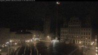 Archiv Foto Webcam Augsburger Rathausplatz und Perlachturm 23:00