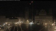 Archiv Foto Webcam Augsburger Rathausplatz und Perlachturm 23:00