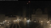 Archiv Foto Webcam Augsburger Rathausplatz und Perlachturm 03:00