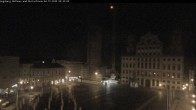 Archiv Foto Webcam Augsburger Rathausplatz und Perlachturm 23:00