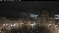 Archiv Foto Webcam Augsburger Rathausplatz und Perlachturm 06:00
