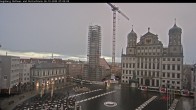 Archived image Webcam Rathausplatz in Augsburg, Bavaria 02:00