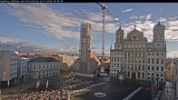 Archived image Webcam Rathausplatz in Augsburg, Bavaria 03:00