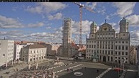 Archived image Webcam Rathausplatz in Augsburg, Bavaria 05:00