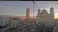 Archived image Webcam Rathausplatz in Augsburg, Bavaria 06:00