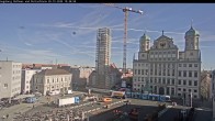 Archived image Webcam Rathausplatz in Augsburg, Bavaria 09:00